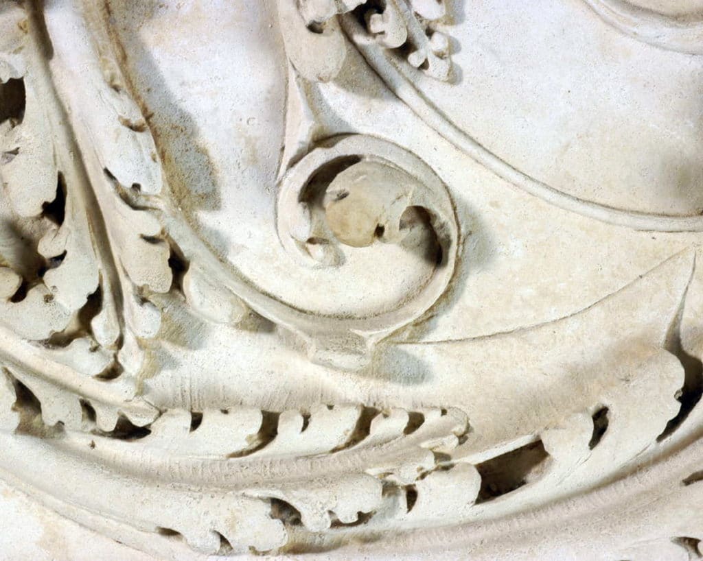 Detail gravure