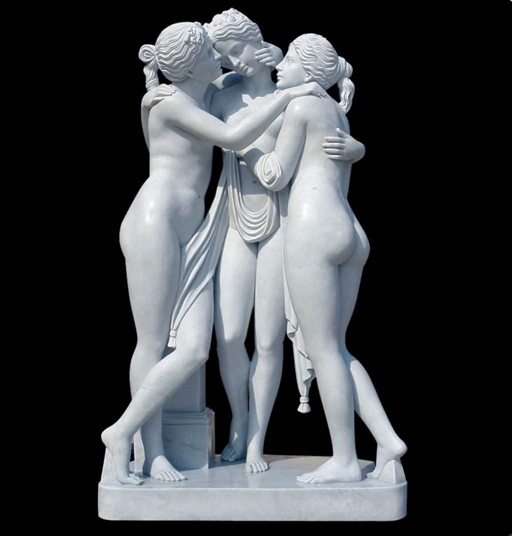 Statue 3 femmes