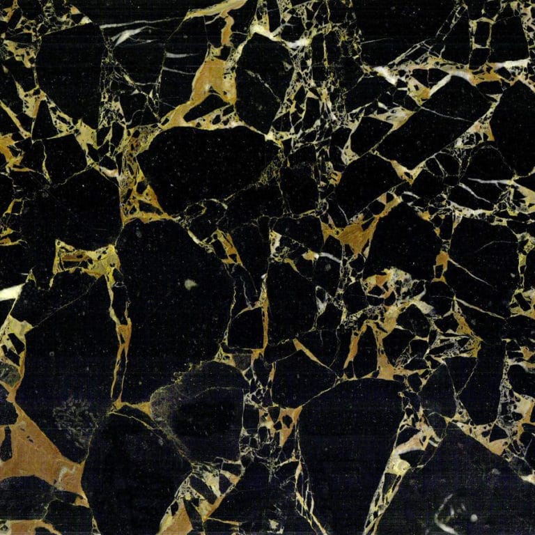 Catalogue de marbres, granits et pierres naturelles 37 Breccia Portoro Details Marbre noir Breccia Portoro