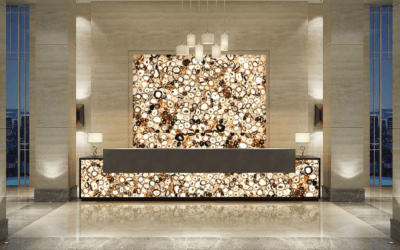 Le rétro-éclairage des pierres naturelles