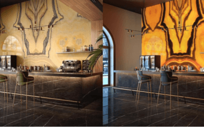 L’élégance d’un bar en marbre