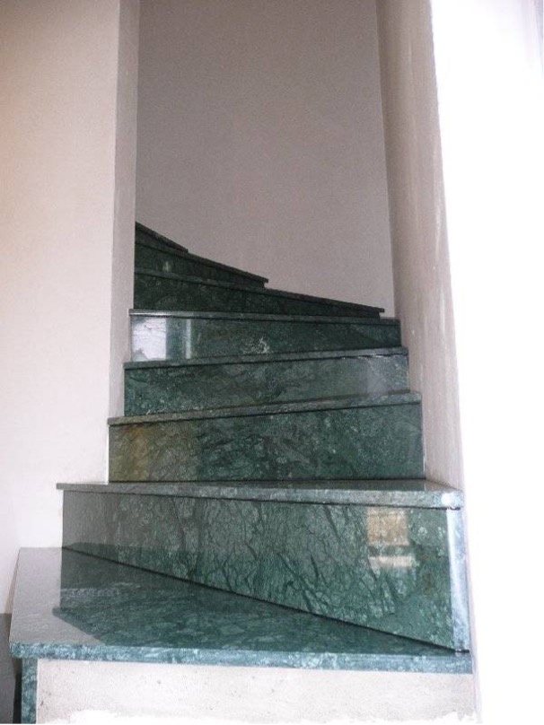 escalier marbre vert guatemala