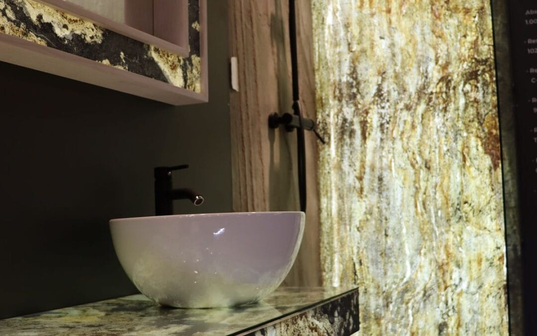 Salle de bain en quartzite : élégance, résistance et nature au quotidien