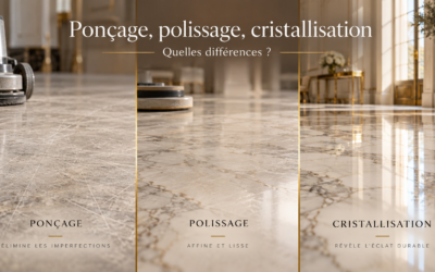 Blog 1 Marbre sublime du poncage a leclat 1 Ponçage, polissage et cristallisation du marbre : étapes, finitions et limites techniques